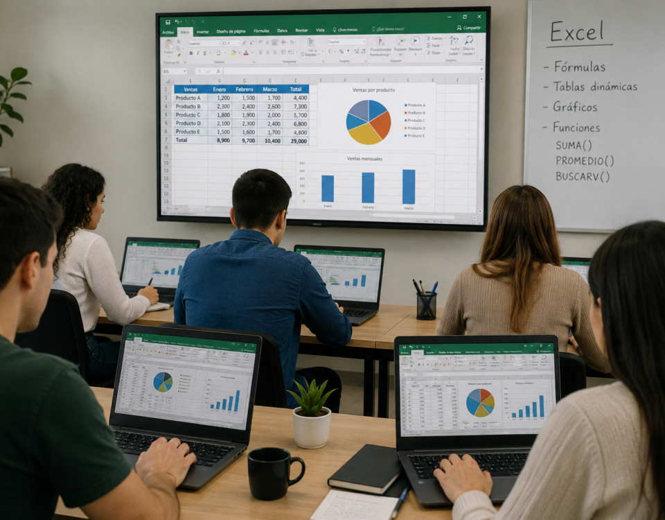 cursos intensivos de excel